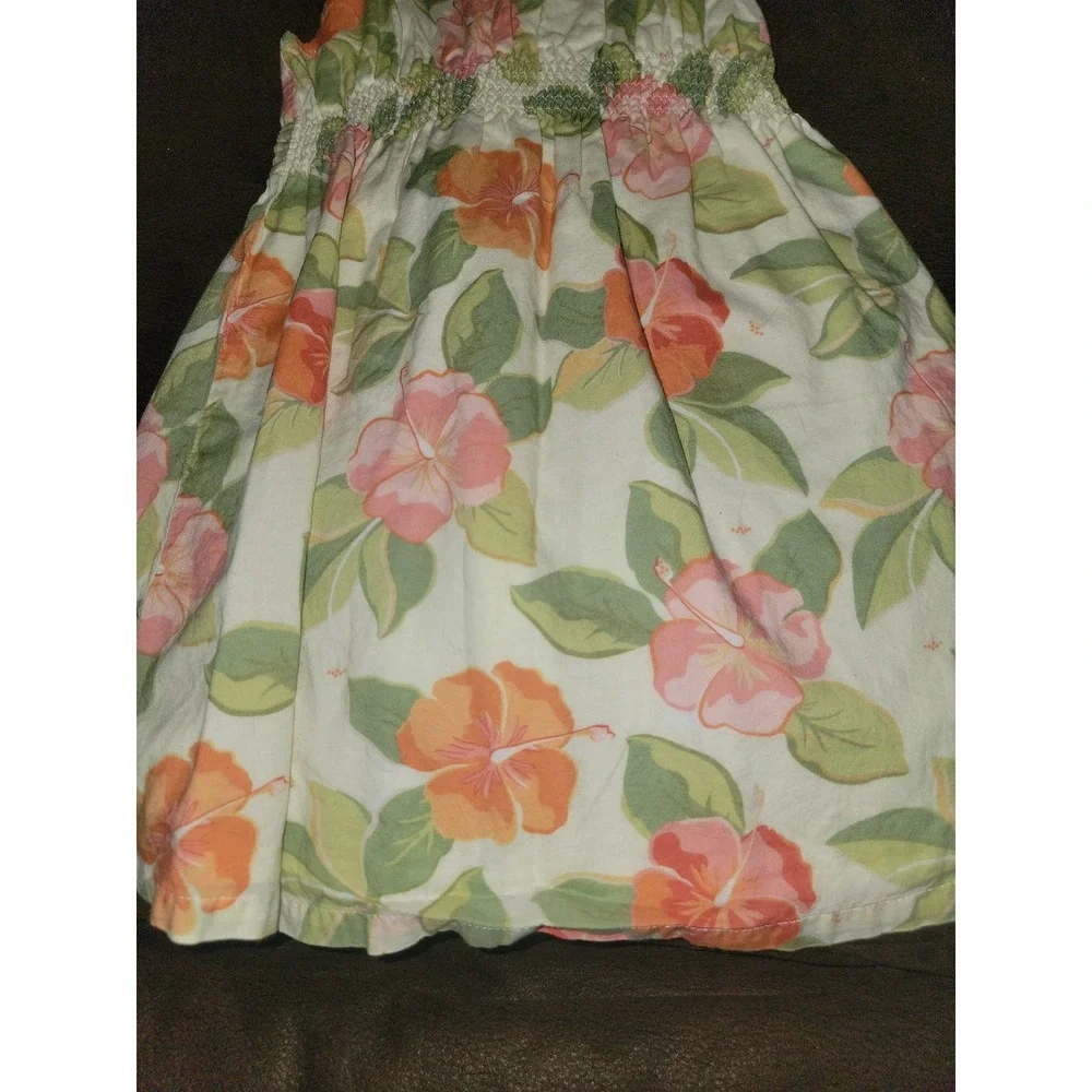 Gymboree vintage aloha wahine‎ floral dress size 18 24 months